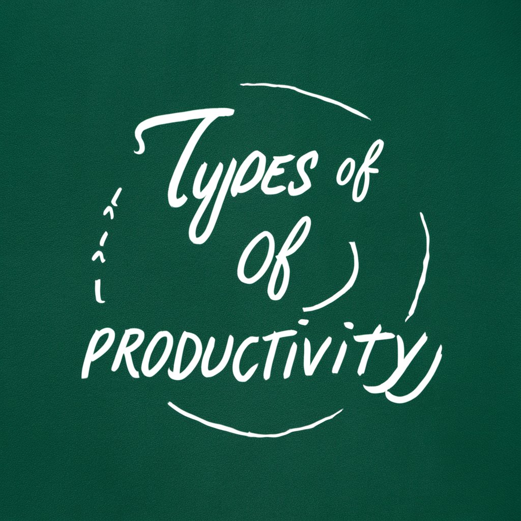 Types of Productivity