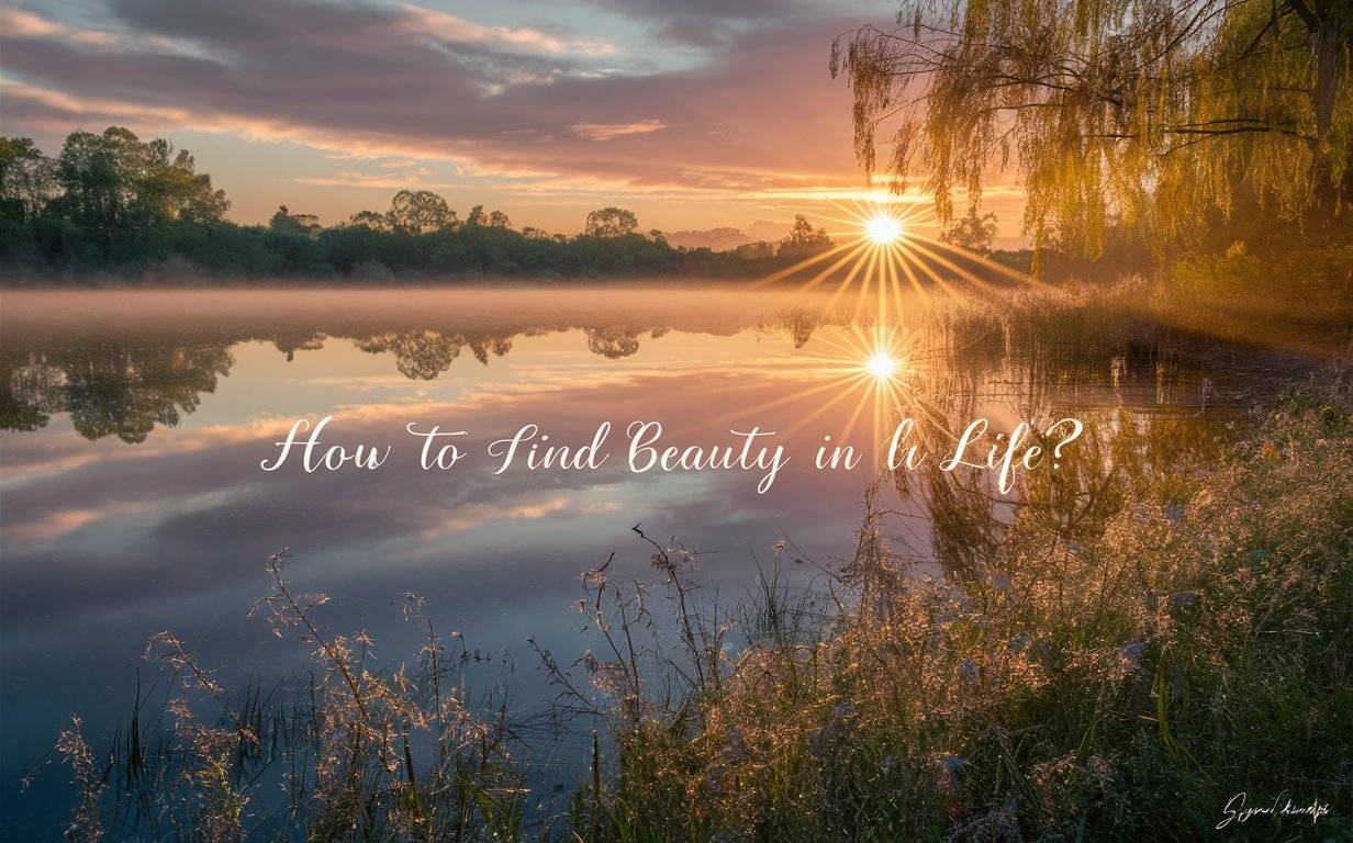 How To Find Beauty in Life