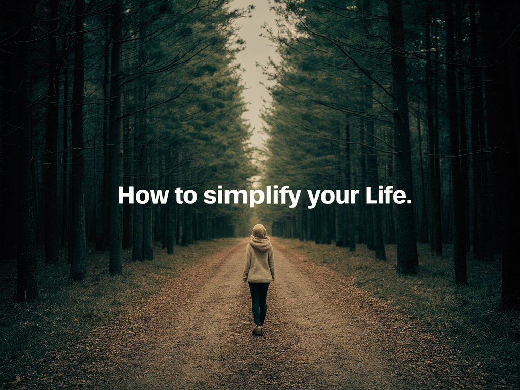 How to Simplify Your Life?