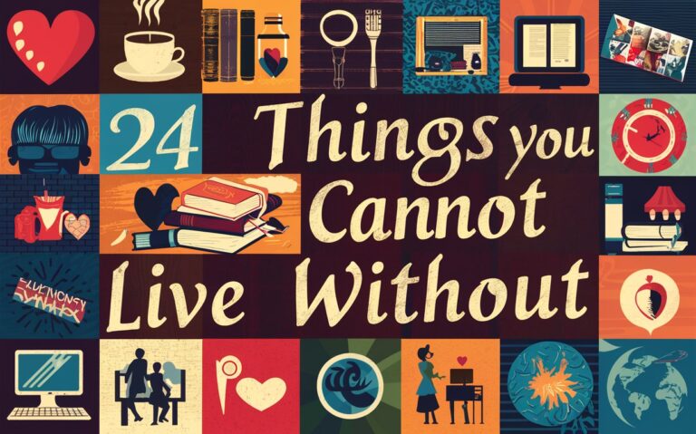 24 Things You Cannot Live Without for a Fulfilling Life | Hacks Lifestyle