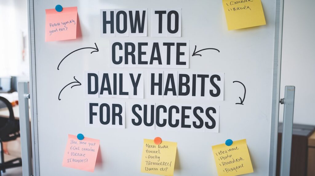 Create Daily Habits for Success