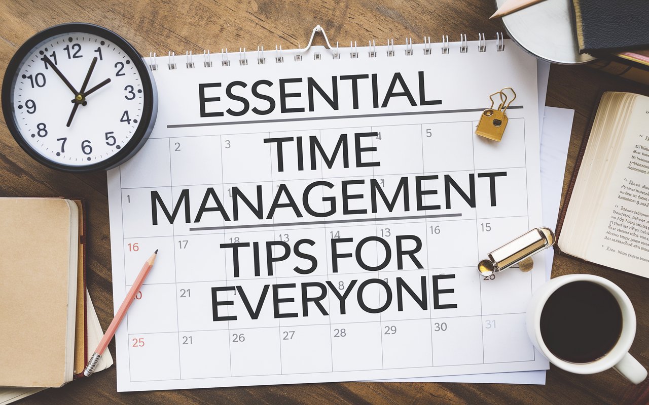 Essential Time Management Tips for Everyone | Hacks Lifestyle