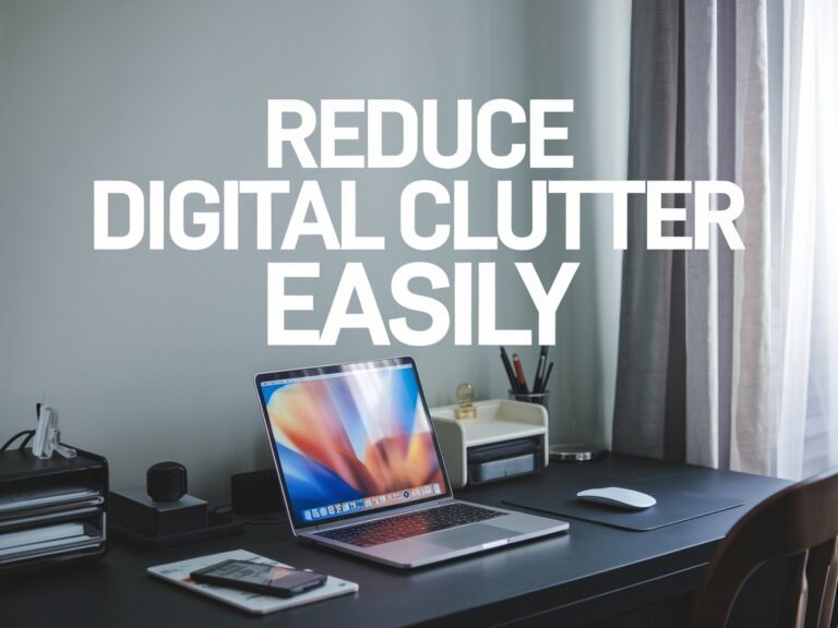 Reduce Digital Clutter Easily | Hacks Lifestyle