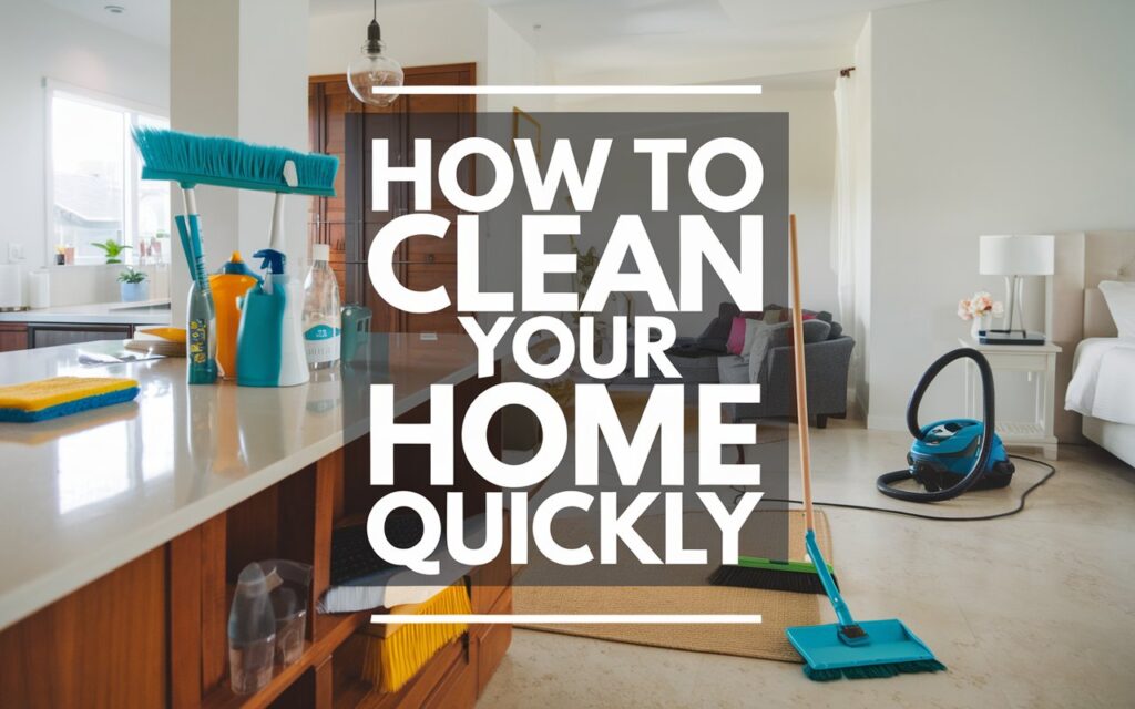 Clean Your Home Quickly