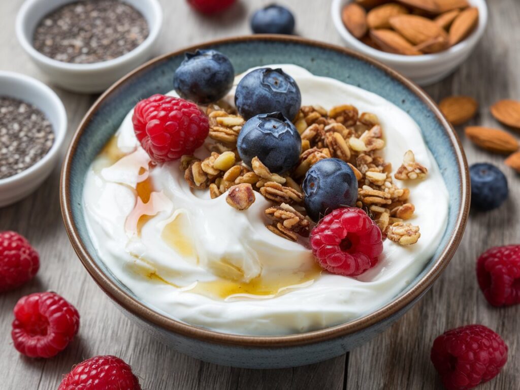 Greek Yogurt with Toppings