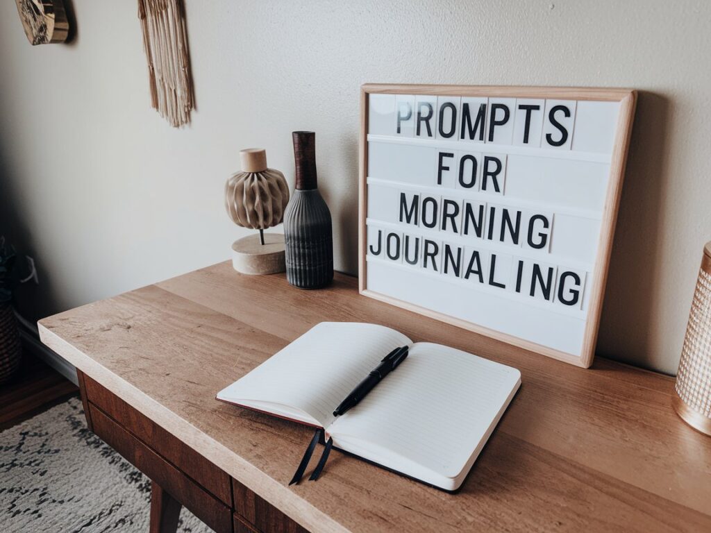 Prompts for Morning Journaling