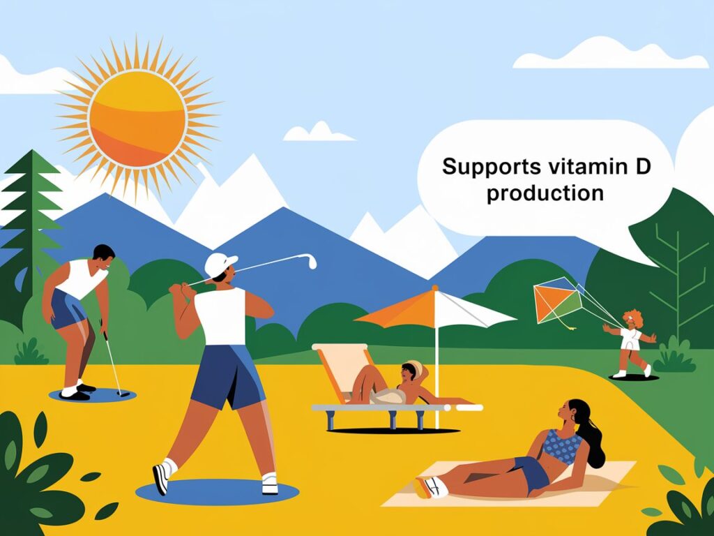 Supports Vitamin D Production