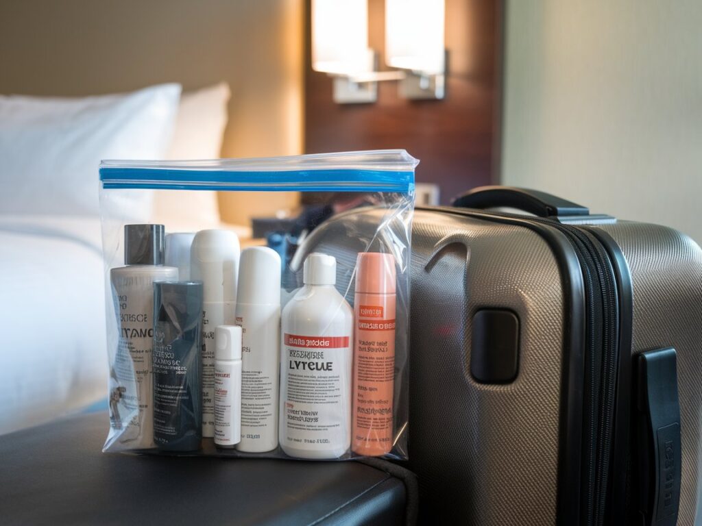 Use Travel-Sized Toiletries