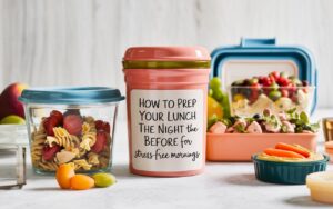 How to Prep Your Lunch the Night Before for Stress-Free Mornings