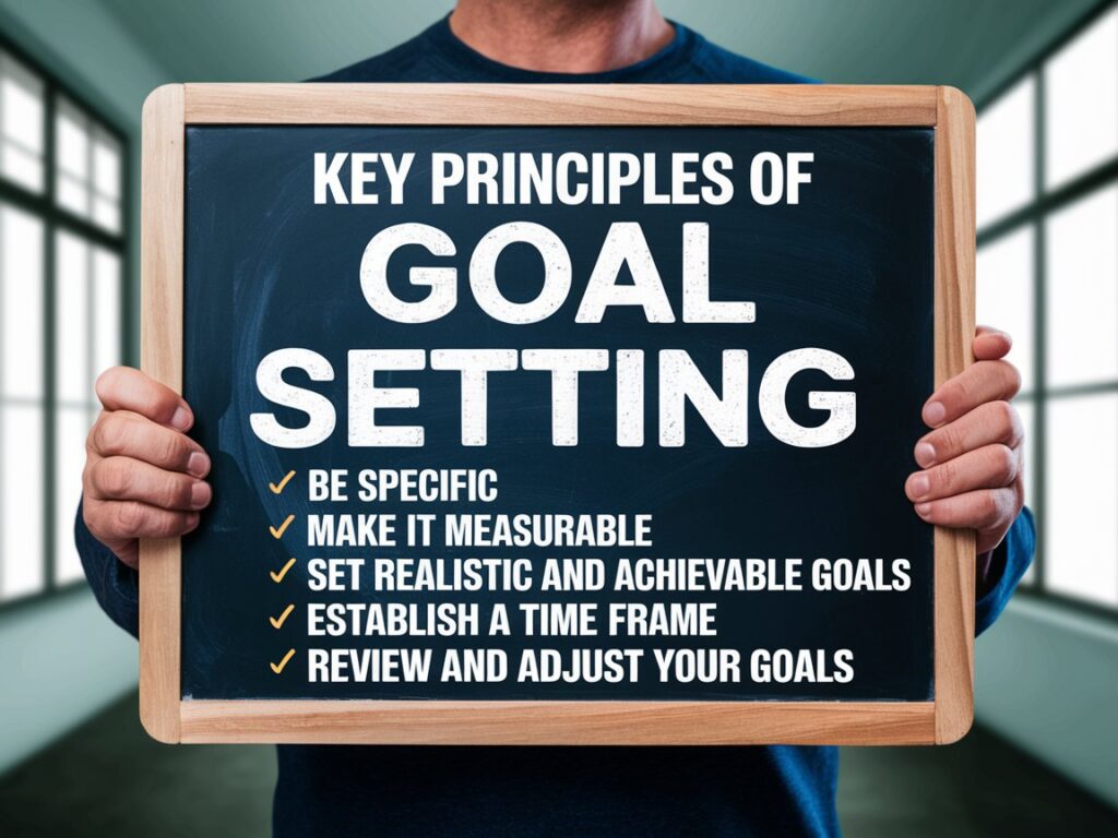 Key Principles of Goal Setting