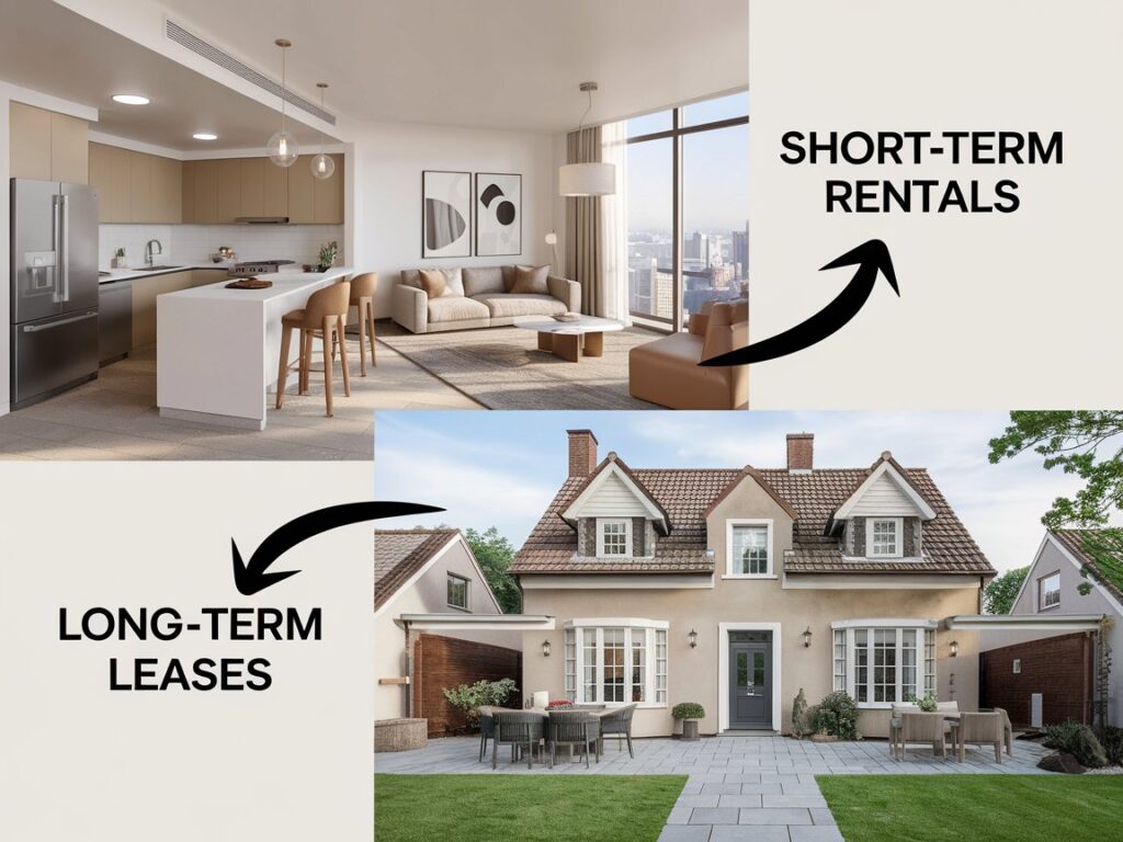 Short-Term Rentals vs. Long-Term Leases