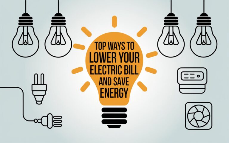 Top Ways to Lower Your Electric Bill and Save Energy