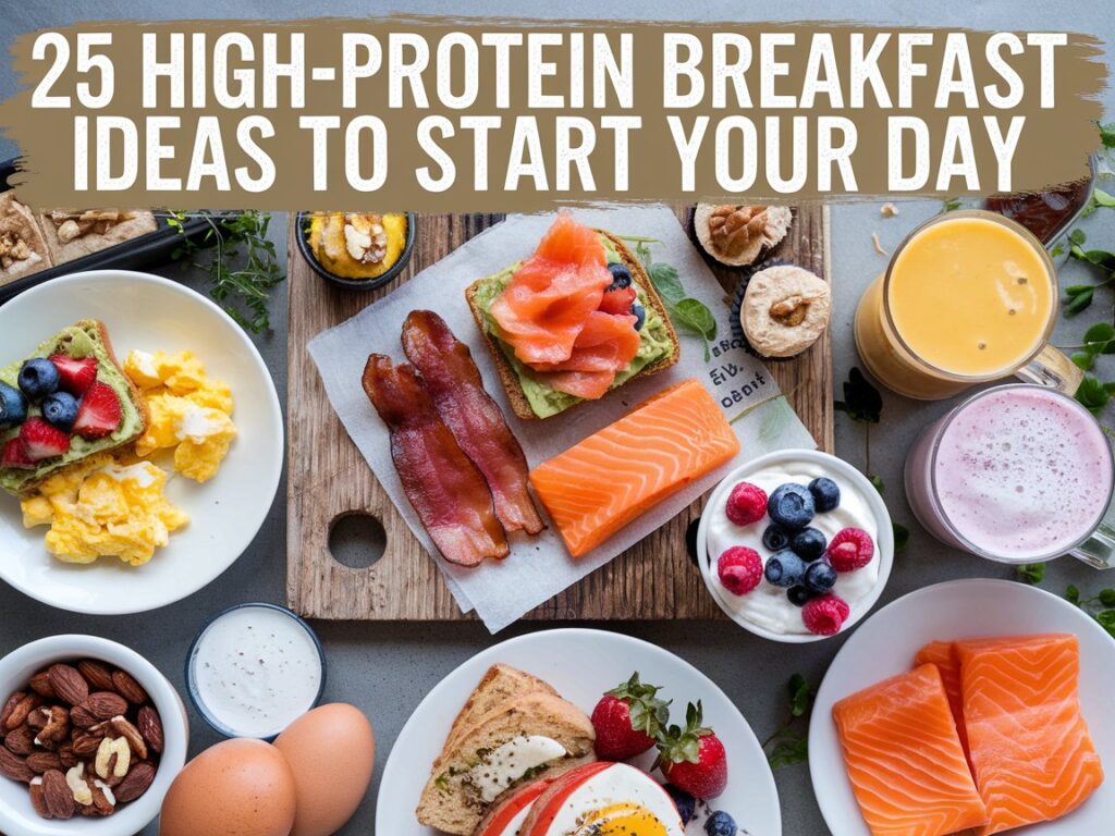 25 High-Protein Breakfast Ideas to Start Your Day