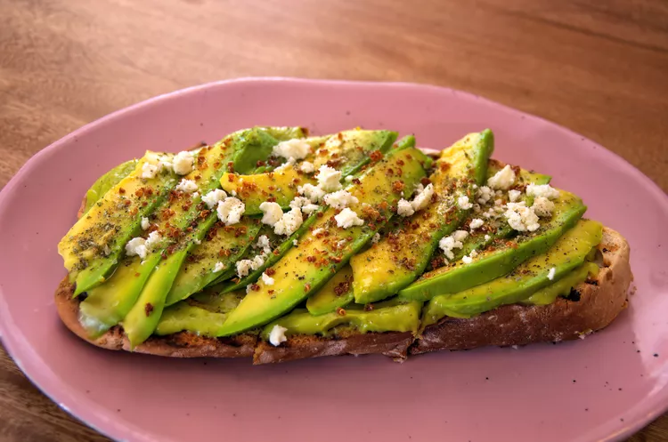 Avocado Toast With Feta