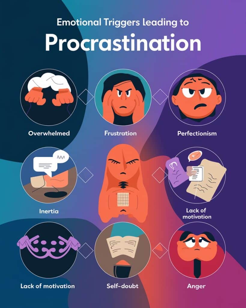 Emotional Triggers Leading to Procrastination