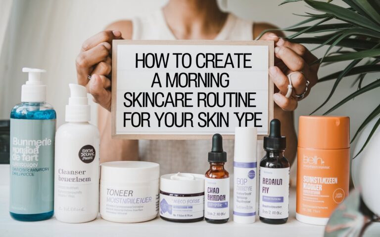 How to Create a Morning Skincare Routine for Your Skin Type