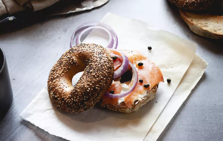 Smoked Salmon Bagel