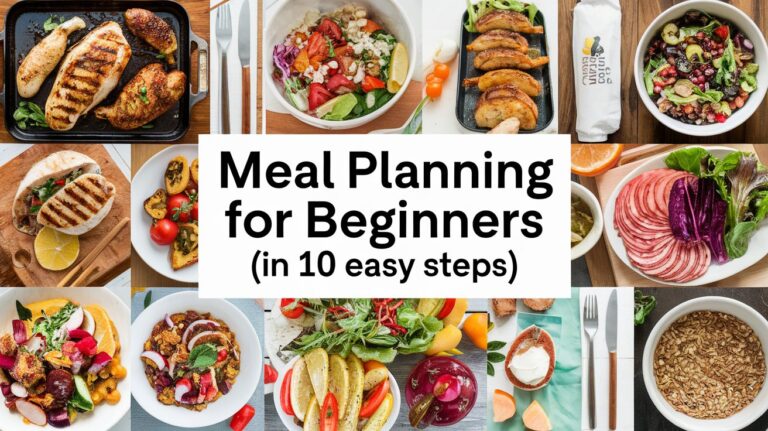 Meal Planning for Beginners (in 10 Easy Steps)