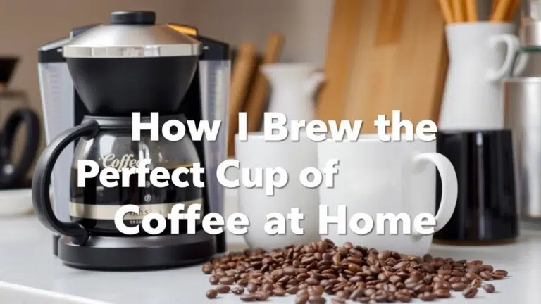 How I Brew the Perfect Cup of Coffee at Home