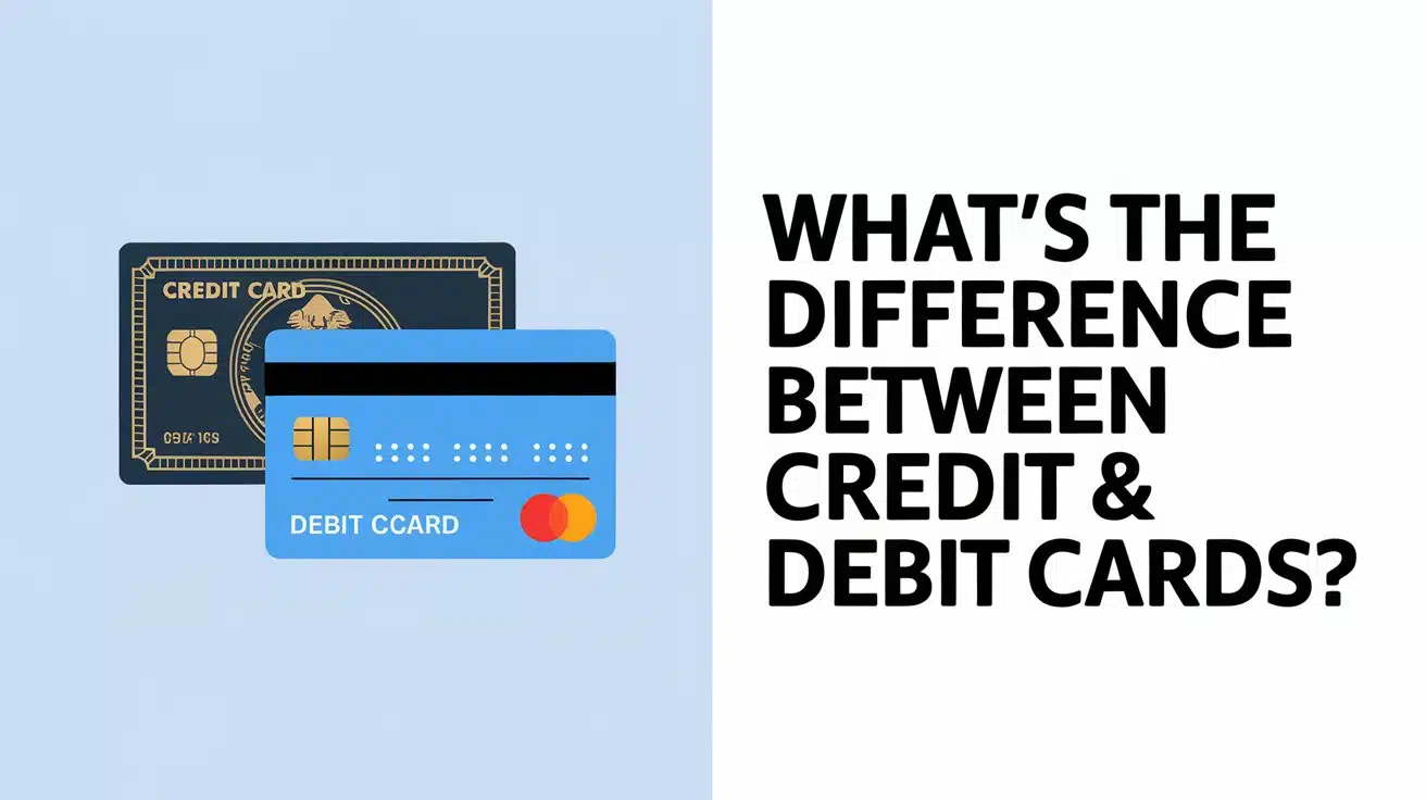 What's the Difference Between Credit & Debit Cards