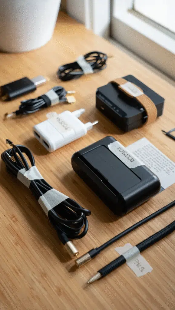 Label Cables and Chargers