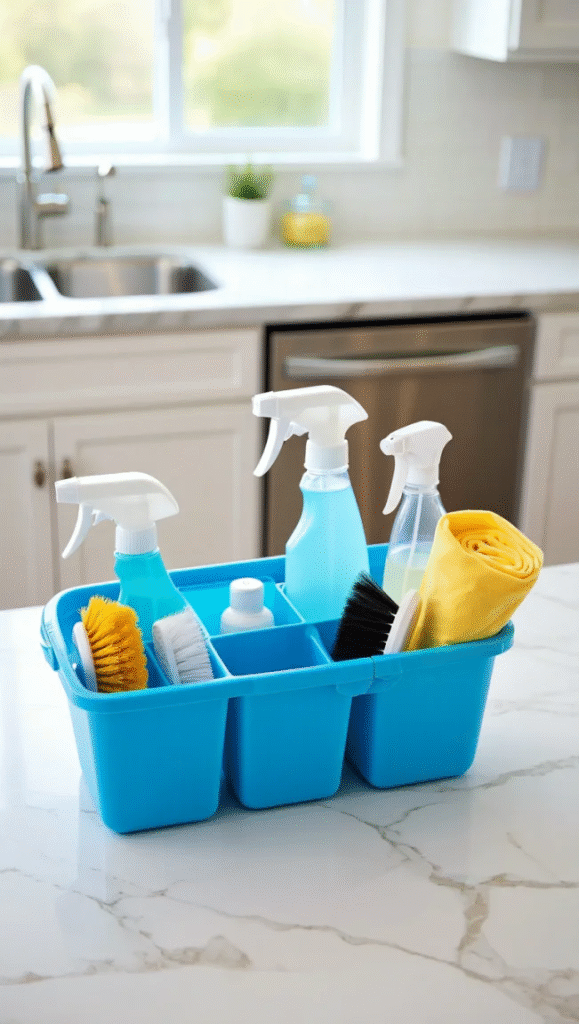 Keep a Cleaning Caddy Ready