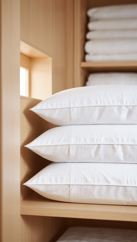 Store Sheets Inside Pillowcases