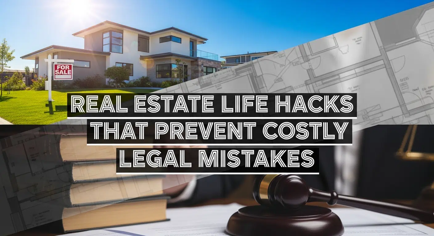 Real Estate Life Hacks That Prevent Costly Legal Mistakes
