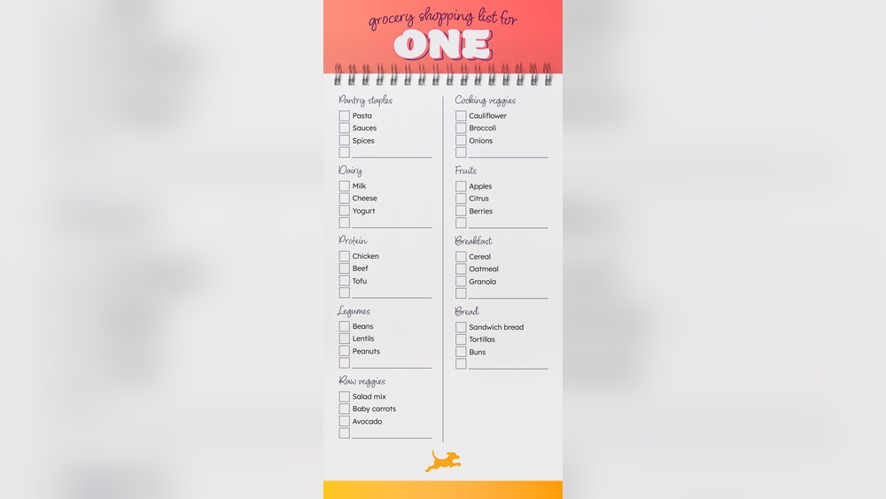 Smart Grocery Hacks for People Living Alone